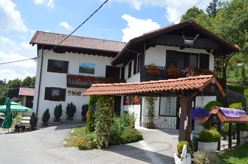 Villa Jelenov Breg Pod Matajurem Kobarid Exterior foto