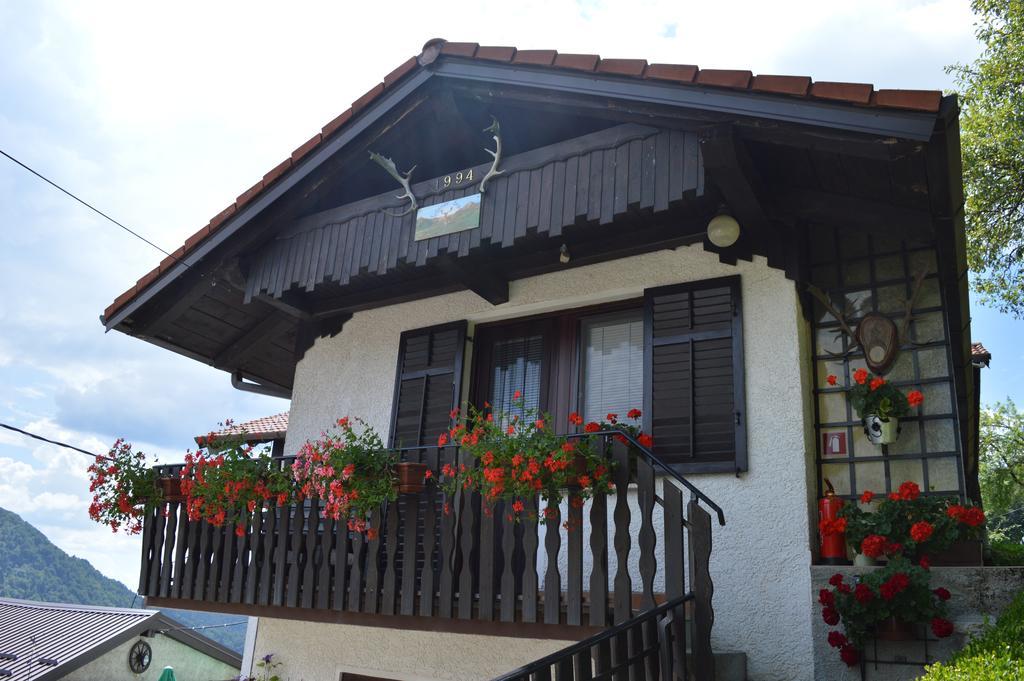 Villa Jelenov Breg Pod Matajurem Kobarid Exterior foto
